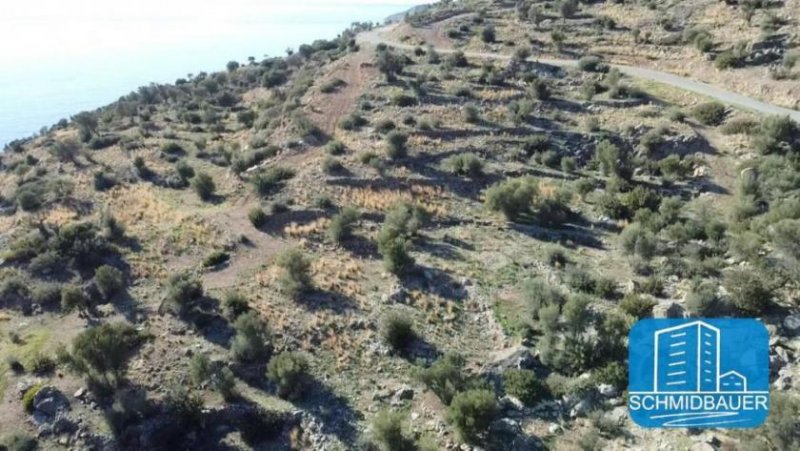 Agios Georgios bei Agia Galini Kreta, Agios Georgios: Fantastisches Grundstück mit Baugenehmigung für ein Haus mit Gästehaus und Swimmingpool Grundstück
